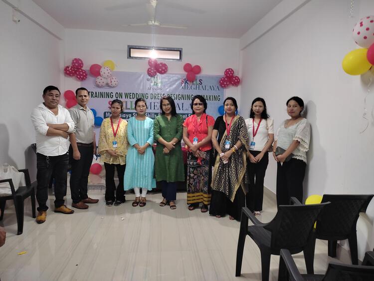 Training on Wedding Dress Designing & makingg